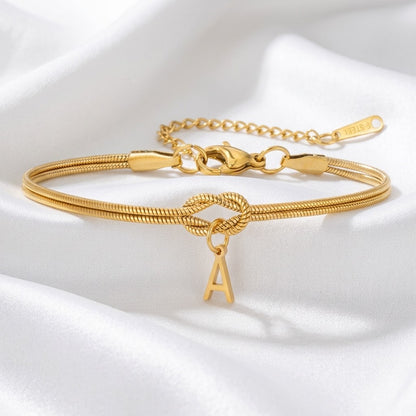 Initial Knot - Ett forever armband